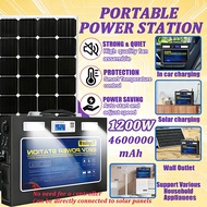 Portable Power Station 400W/800W/1200W AC 220V Portable Power Station Output Emergency Backup Powerb