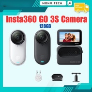 【Ready Stock】Insta360 GO 3S Action Camera Standard Bundle 128GB Interval Video & AI Editing