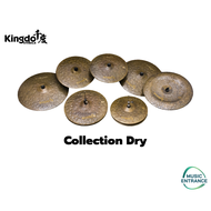 Kingdo Collection Dry Series แฉ ฉาบ สำหรับ กลองชุด Splash Hi-Hat Crash Ride