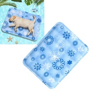 Pet Cooling Mat Waterproof Soft Scratch Resistant Safe Thickened Cat Dog Ice Pad Bed for Summer
