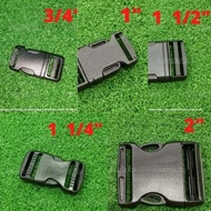 Kunci Plastik/ Hook Tali Beg/ Side Release Buckle Lock Tape/ buckle beg/ locker beg