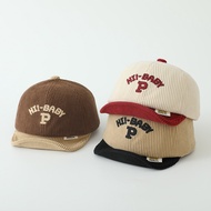 【Ready Stock】 Children's Peaked Cap Spring and Autumn Outdoor Sun-Proof Boys and Girls Baseball Cap 