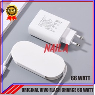 Original Vivo Type C Charger Full Set Fast Charging 66W