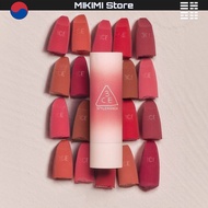 3CE Cashmere Hug Lipstick (3.5 g) - hush red / cozy whisper / knit