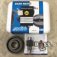 Secondary Gear Ratio Polini Iget Vespa Sprint Primavera GTS S LX