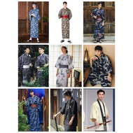 Japanese Men's Yukata Costume/Japanese Style Men's Kimono Suit for Men in many designs