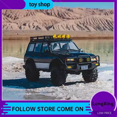 Fms New Fcx10 Pro Lc80 Simulation Off Road Climbing Vehicle With High And Low Speed Remote Control, 