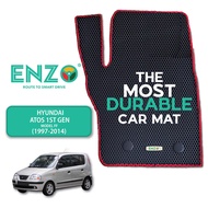 ENZO Most Durable Car Mat Hyundai Atos 1st Gen Model FF (1997-2014)