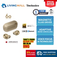 [𝐅𝐑𝐄𝐄 𝐃𝐄𝐋𝐈𝐕𝐄𝐑𝐘] TECHNICS EAH-AZ100 TRUE WIRELESS HEADPHONES EAH-AZ100E-N (GOLD COLOR)