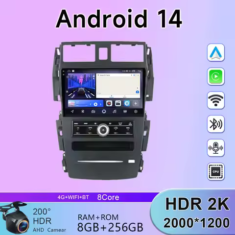 4G For Nissan Teana J31 230JK SM5 2003-2008 Android Auto Car Radio Head Unit Multimedia Video Player