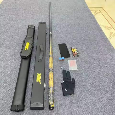 Carbon Fiber Billiard Cue Small Head, Medium Head, Large Head, Professional Chinese Eight-cue Black 