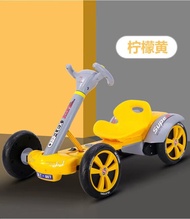 Berg Reppy Rebel Kids Go Kart - Pedal Go Kart for Boys & Girls - Kids Pedal Vehicles - Red Pedal Car