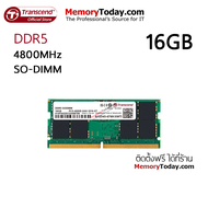 Transcend DDR5 4800 SO-DIMM Capacity: 8GB 16GB 32GB (RAM Notebook) a 16GB One