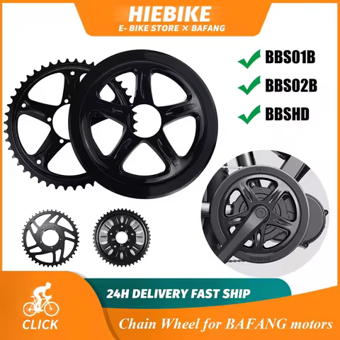 Chainring for Bafang Mid Drive Motor Sprocket Chainwheel Conversion Kit for BBS01B BBS02B BBSHD 8FUN