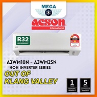 [Out of Klang Valley] ACSON WALL MOUNTED NON INVERTER R32 MYECO 1.0HP ~ 2.5HP