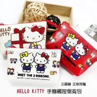 ☆小時候創意屋☆ 三麗鷗 正版授權 HELLO KITTY 手機 觸控 側背包 長夾 肩背包 斜背包 行動電源包 小方包