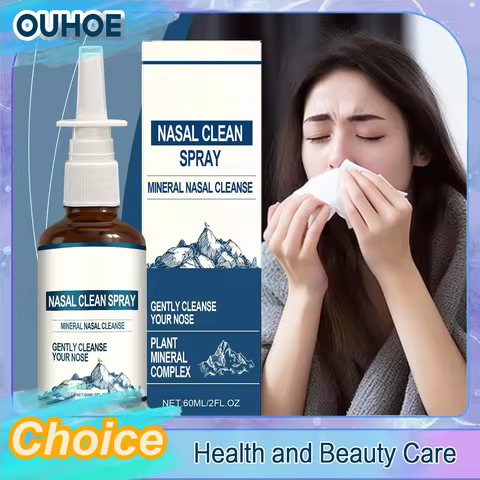 Nasal Cleaning Spray Relieving Nasal Cavity Congestion Soothing Mucosa Removing Pollution Mild Formu