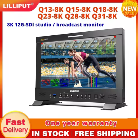 LILLIPUT Q13-8K Q15-8K Q18-8K Q23-8K Q28-8K Q31-8K12G-SDI PRODUCTION MONITORS 3840x2160 3D-LUT Remot