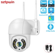 zaih8 5MP 3MP2.0" Wireless PTZ IP Camera WIFI 5X Digital Zoom Outdoor Security Camera for CCTV NVR Kit IPPro Eseecloud APP P2P IP Security Cameras