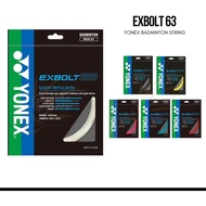 Pack of 10 Original Yonex Exbolt 63 SP Strings