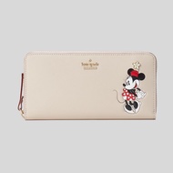 Kate Spade Minnie Mouse Ksny x Minnie Mouse Lacey Zip Around Wallet WLRU6028