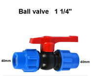40mm—63mm poly pipe fitting PE Compression Fittings Poly Pipe Connector PE ball valve PE Compressi