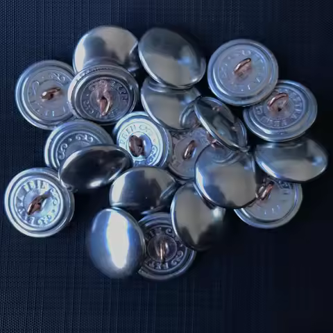 tomwang2012.12 PCS SET WWII WW2 GERMAN OFFICER MILITARY UNIFORM TUNIC FELDBLUSE BUTTONS 21MM