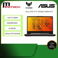 Asus TUF F15 FX506L-HHN191T 15.6'' FHD 144Hz Gaming Laptop ( I5-10300H, 8GB, 512GB SSD, GTX1650 4GB, W10 )