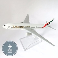 NEW Emirates Airlines B777 Aircraft Model 16cm Die-cast Metal Alloy Airplane Model Collection Gift K