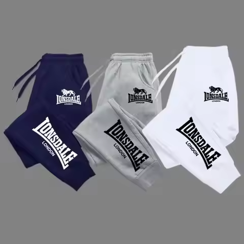 EVERLAST Printed Men's Sports Pants; Unisex Running Breathable Fitness Pants
