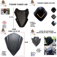 VISOR VARIO 125 150 160 110 ABS CBS LED ESP TECNO VARTECH WINDSHIELD WIND SHIELD Motorcycle