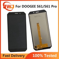 ต้นฉบับสำหรับ S61 DOOGEE หน้าจอแอลซีดี + แผงหน้าจอทัชสกรีนหน้าจอสัมผัสสำหรับ DOOGEE S61 Pro จอแสดงผล