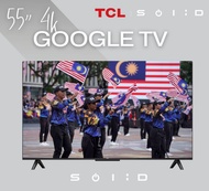 [SABAH ONLY] TCL 55" 4K UHD GOOGLE TV - 55P655