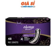 Always Discreet Boutique sanitary napkins 48 pieces