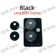 Back Camera Glass Lens Cover For OPPO A79 5G With Sticker Camera Lens Frame Replacement