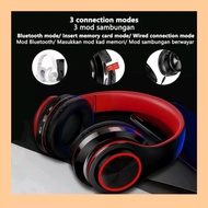 HICOOK B39 Wireless Headset Bluetooth 5.0 Colorful LED Bass Stereo Wireless Headphones Ove-Ear Headp