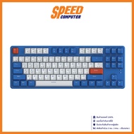 AJAZZ AK871 BLUE ISLAND BLUE/RED SWITCH FULL HOT SWAP KEYBOARD(คีย์บอร์ด) | By Speed Computer BLUE S