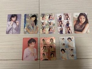 何嘉莉 葉佩雯 30年前 YES卡 香港女星明星 白卡 閃卡 貼紙卡 閃貼紙