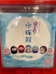 日本限定 扭蛋 水族館達摩 海洋生物達摩