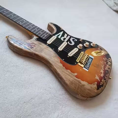 Heavy Duty SRV guitar alder body, rosewood fingerboard, maple neck