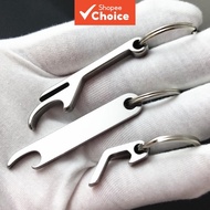 Promo Pick 1Pc Portable Stainless Steel Beer Bottle Opener Keychain for Men Mini Metal Can Kitchen G