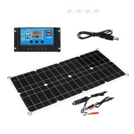 30W Solar Panel Solar Power Panel Photovoltaic Panel Car Solar Power Bank Outdoor Mobile Power Batte
