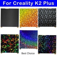 For Creality K2 Plus Spare Parts Upgrade K2 Plus Build Plate PEO PET Spring Steel Sheet For Creality