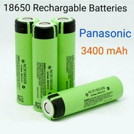 Panasonic NCR18650B 18650 Li-ion Rechargeable Battery - Unprotected / Protected