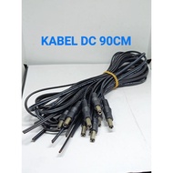 90 cm DC Cable with Buntung 12V DC Jack Cable/ Adapter Cable/