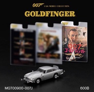 MGT00900-007J-MINI GT Aston Martin DB5 Goldfinger 007 Series Japanese Blister Packaging