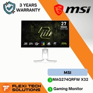 Flexi Tech MSI MAG274QRFW X32 Gaming Monitor - White