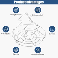 Canning Rack, Water Bath Canner Rack, Stainless Steel Canning Jar Lifter with Foldable Contoured Han