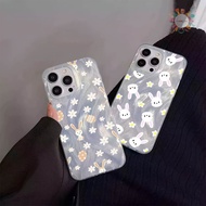 DR12242 SOFTCASE CASING CLARITY SWIRL BRUSH CUSTOM RABBIT FOR C1 C2 C11 C12 C15 V29 V29E V30 V30E XS