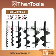 EARTH AUGER DRILL BIT SET ONLY 40MM~300MM/ HEAVY DUTY DRILL FOR HOLE DIGGER MESIN GERUDI TANAH GALI 